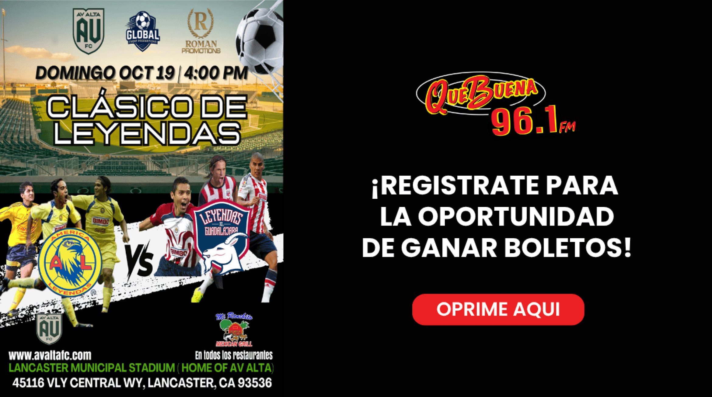 Promo ClasicodeLeyendas